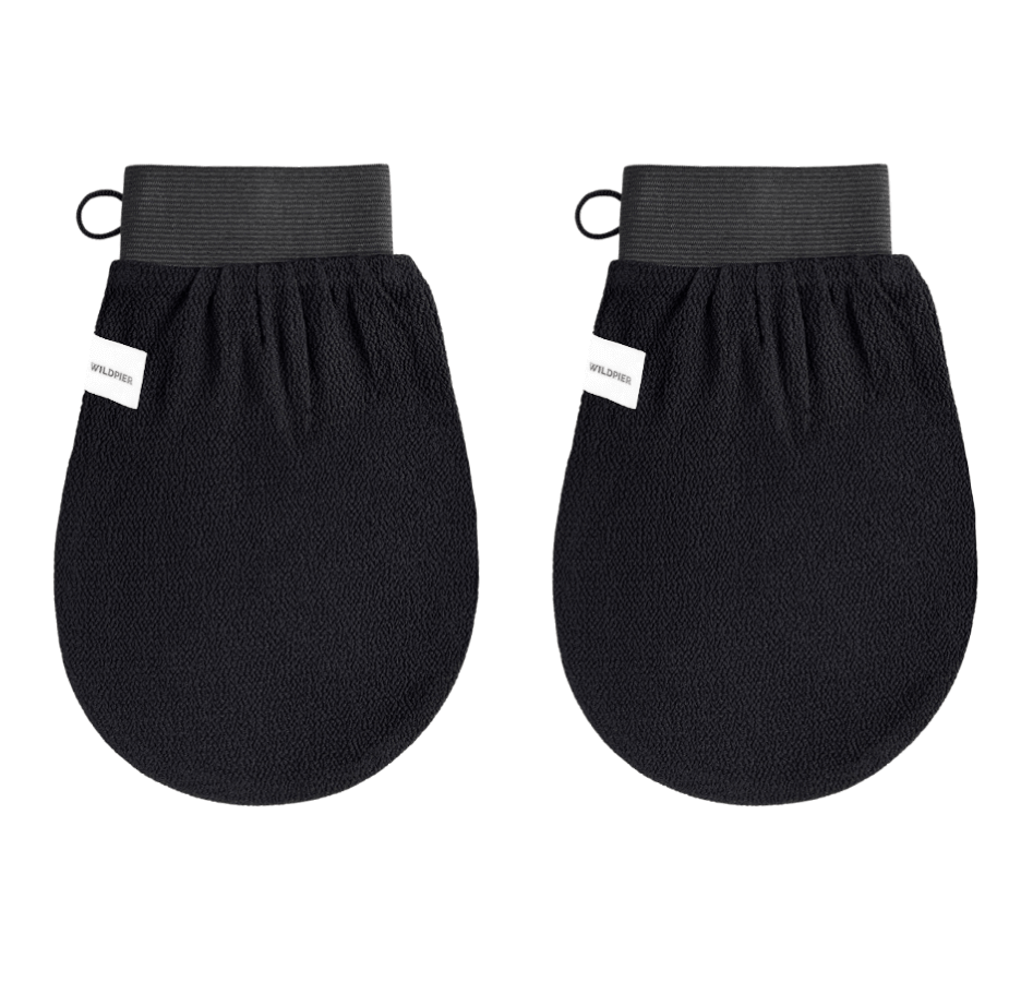 Two_Black_Luxe_Wildpier_deep_exfoliation_glove_-_Transparent_background_87ec87be-6669-4c07-ab0e-57bd3f0de118
